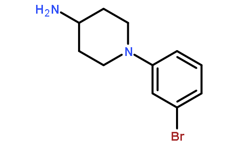 1-(3-溴苯基)哌啶-4-胺