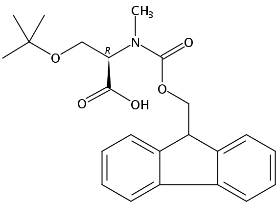 (R)-2-((((9H-Fluoren-9-yl)methoxy)carbonyl)(methyl)amino)-3-(tert-butoxy)propanoic acid
