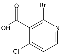 2-溴-4-氯烟酸