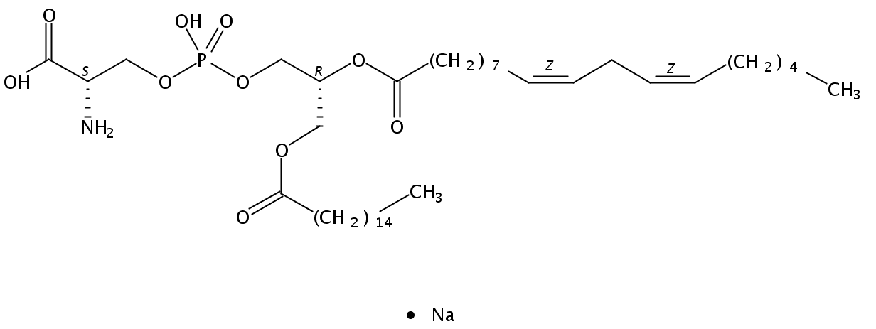 1-palmitoyl-2-linoleoyl-sn-glycero-3-phospho-L-serine (sodium salt)