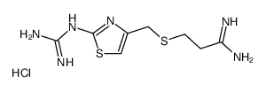 3-[[2-(diaminomethylideneamino)-1,3-thiazol-4-yl]methylsulfanyl]propanimidamide,hydrochloride