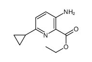 ethyl 3-amino-6-cyclopropylpyridine-2-carboxylate