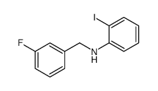 N-(3-Fluorobenzyl)-2-iodoaniline