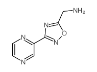 (3-pyrazin-2-yl-1,2,4-oxadiazol-5-yl)methanamine