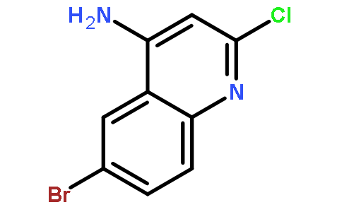 6-溴-2-氯喹啉-4-胺