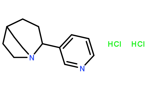 2-(3-PYRIDINYL)-1-AZABICYCLO[3.2.2]NONANE DIHYDROCHLORIDE