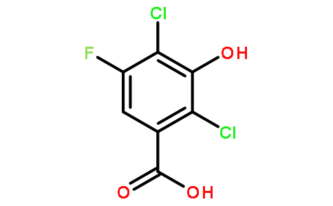 2,4-二氯-5-氟-3-羟基苯甲酸