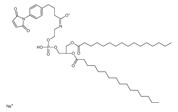 1,2-dipalmitoyl-sn-glycero-3-phosphoethanolamine-N-[4-(p-maleimidophenyl)butyramide] (sodium salt)