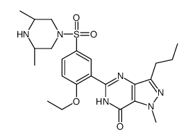 5-[5-[(3S,5R)-3,5-dimethylpiperazin-1-yl]sulfonyl-2-ethoxyphenyl]-1-methyl-3-propyl-4H-pyrazolo[4,3-d]pyrimidin-7-one