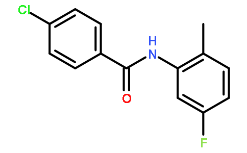 4-氯-n-(5-氟-2-甲基苯基)苯甲酰胺