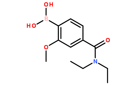 4-二乙基氨甲酰基-2-甲氧基苯硼酸