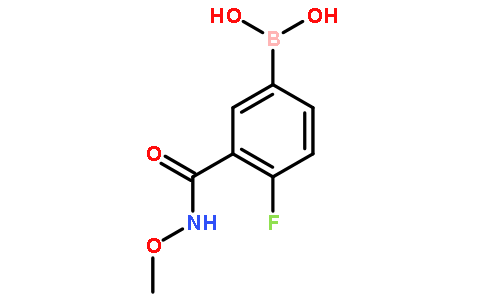 N-甲氧基-5-硼-2-氟苯甲酰胺