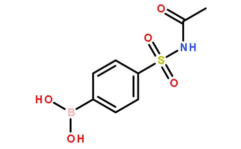 4-(乙酰基磺酰胺基)苯硼酸