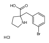 2-[(3-溴苯基)甲基]-d-脯氨酸盐酸盐