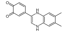 4-(6,7-dimethyl-1,4-dihydroquinoxalin-2-yl)cyclohexa-3,5-diene-1,2-dione