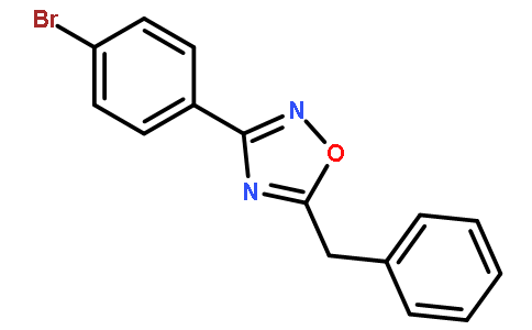 5-苄基-3-(4-溴苯基)-1,2,4-噁二唑