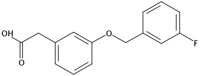 3-(3-氟苄氧基)苯乙酸