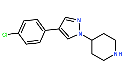 4-[4-(2-氯苯基)-1H-吡唑-1-基]哌啶