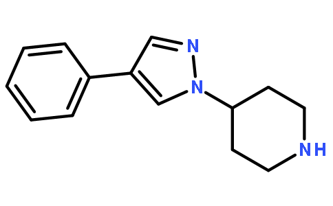 4-(4-Phenyl-1H-pyrazol-1-yl)piperidine