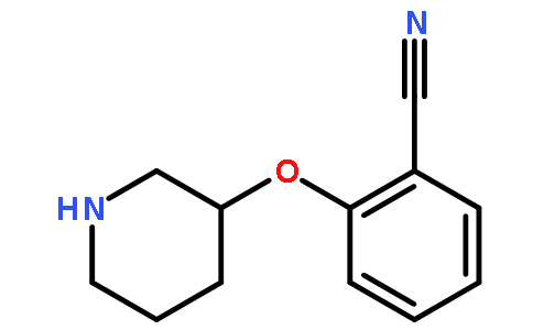 2-(3-哌啶氧基)苯腈