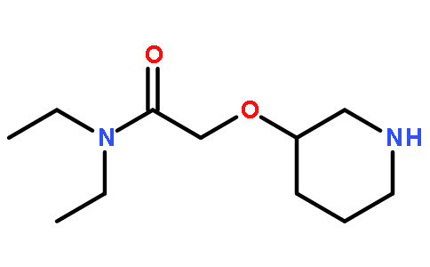 N,N-Diethyl-2-(3-piperidinyloxy)acetamide