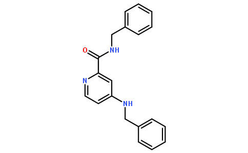 N-苄基-4-(苄基氨基)吡啶甲酰胺
