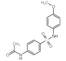 N-[4-[(4-methoxyphenyl)sulfamoyl]phenyl]acetamide
