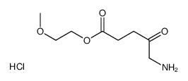 2-methoxyethyl 5-amino-4-oxopentanoate,hydrochloride