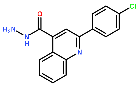 2-(4-氯苯基)喹啉-4-碳酰肼