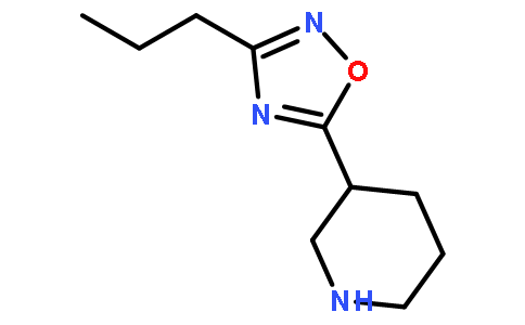3-(3-丙基-1,2,4-二唑-5-基)哌啶