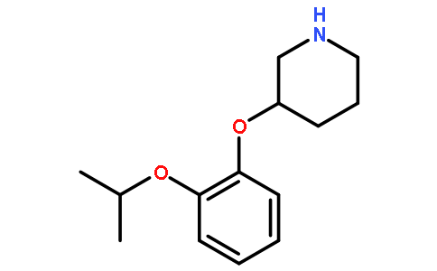 3-(2-异丙氧基苯氧基)哌啶