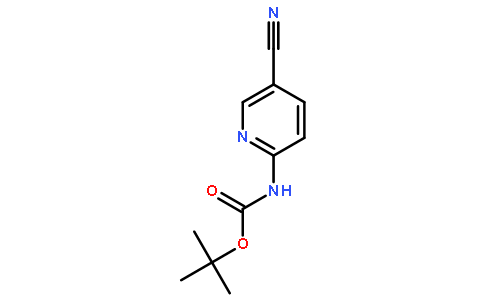 2-(Boc-氨基)-5-氰基吡啶