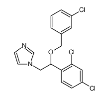 1H-Imidazole, 1-[2-[(3-chlorophenyl)methoxy]-2-(2,4-dichlorophenyl)ethyl]