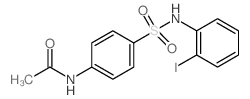 4-(2-Iodophenylsulfamoyl)acetanilide