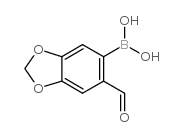 (2-甲酰基-4,5-亚甲二氧基)苯基硼酸