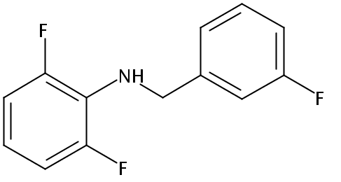 Benzenemethanamine, N-(2,6-difluorophenyl)-3-fluoro-
