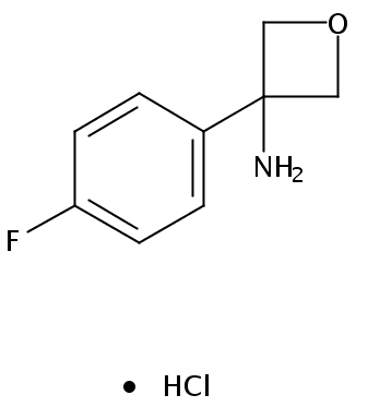 3-(4-Fluorophenyl)oxetan-3-amine hydrochloride
