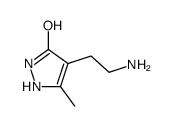 4-(2-Aminoethyl)-5-methyl-1,2-dihydro-3H-pyrazol-3-one