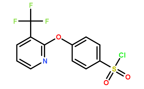 4-{[3-(三氟甲基)吡啶-2-基]氧基}苯磺酰氯