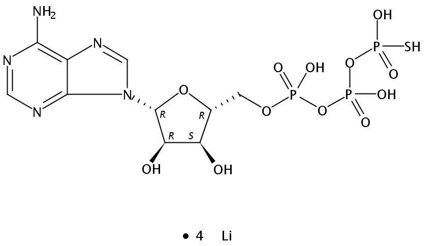 5'-(Γ-硫代)三磷酸腺苷四锂盐
