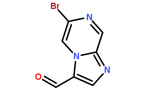 6-溴咪唑并[1,2-a]吡嗪-3-甲醛