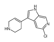 5-Chloro-3-(1,2,3,6-tetrahydro-4-pyridinyl)-1H-pyrrolo[2,3-c]pyri dine