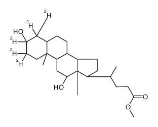 methyl (4R)-4-[(3R,5R,10S,12S,13R,14S,17R)-2,2,3,4,4-pentadeuterio-3,12-dihydroxy-10,13-dimethyl-1,5,6,7,8,9,11,12,14,15,16,17-dodecahydrocyclopenta[a]phenanthren-17-yl]pentanoate