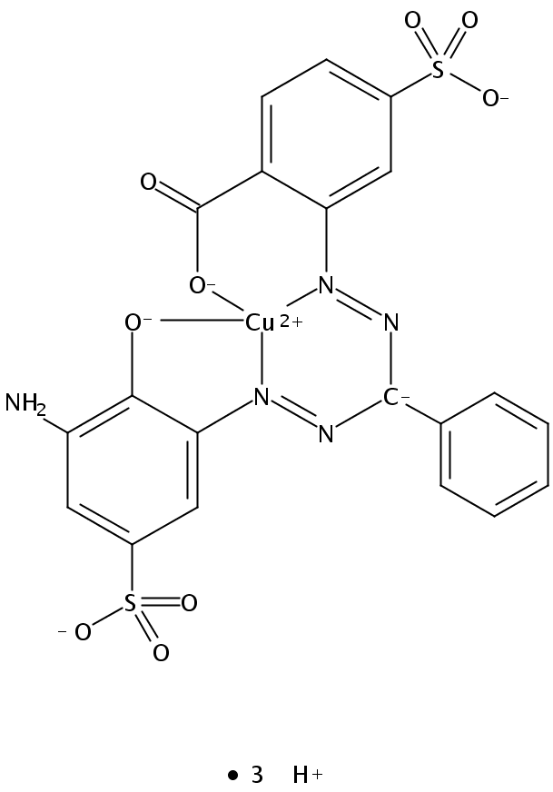 4-磺基邻氨基苯甲酸腙合铜