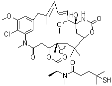N2'-去乙酰基-N2'-(4-巯基-4-甲基-1-氧代戊基)-6-甲基美登素