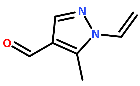 5-甲基-1-乙烯基-1H-吡唑-4-甲醛