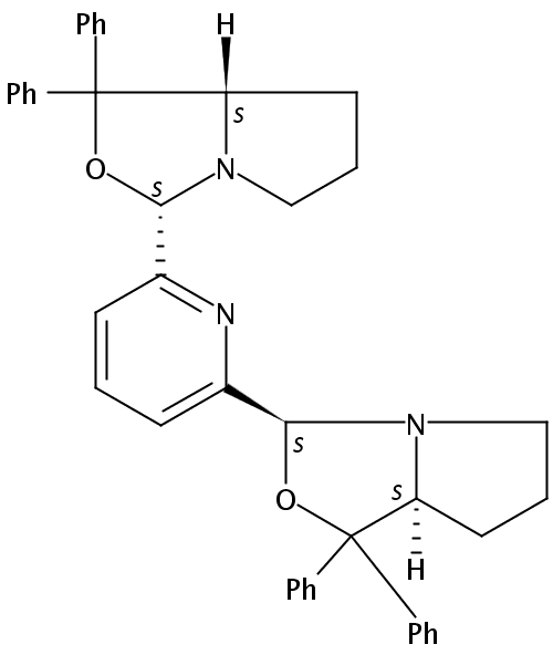 2,6-二[(2S,5S)-4,4-二苯基-1-氮杂-3-氧二环[3.3.0]辛烷-2-基]吡啶