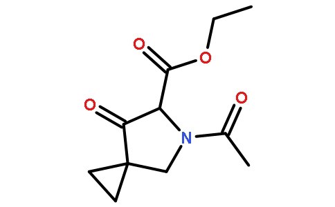 5-乙酰基-7-氧代-5-氮杂螺[2.4]庚烷-6-羧酸乙酯