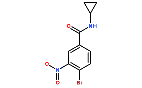 N-環丙基-4-溴-3-硝基苯甲酰胺