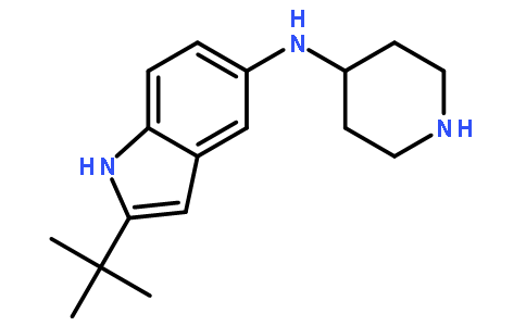 2-叔丁基-N-哌啶-4-YL-1H-吲哚-5-胺